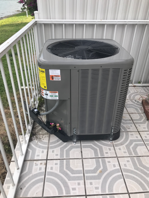 A/C installation